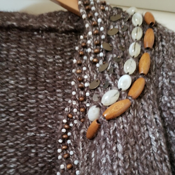 Beaded knit sweater jacket - Picture 7 of 7